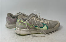 Load image into Gallery viewer, Nike Mens Court Air Zoom Vapor Pro 2 Premium HC Beige Green Sneaker Shoes Sz 10
