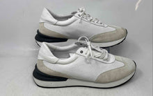 Load image into Gallery viewer, Johnston &amp; Murphy Mens Briggs White Leather Lace-Up Sneaker Shoes Size 11M
