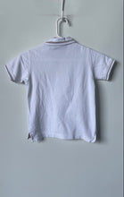 Load image into Gallery viewer, Psycho Bunny Kids White Beige Cotton Short Sleeve Collared Polo Shirt Size XS
