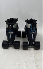 Load image into Gallery viewer, Viper Mens M1 U721M Black Leather Quad Wheel Roller Skates Size 6
