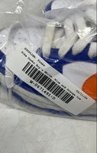 Load image into Gallery viewer, Nike Boys Dunk Low FN7783-400 White Blue Orange Sneaker Shoes Size 3.5Y
