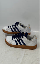 Load image into Gallery viewer, Adidas Kids Grand Court 2.0 Blue And White Leather Sneaker Shoes Size 3
