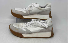 Load image into Gallery viewer, Sam Edelman Womens Layla White Gray Low Top Lace-Up Sneaker Shoes Size 6.5M
