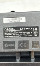 Load image into Gallery viewer, Casio LK-160 Black White 61-Key Portable Beginners Electric Keyboard Not Tested
