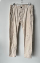 Load image into Gallery viewer, Zara Mens Beige Stretch Pockets Straight Leg Chino Pants Size 31

