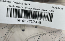 Load image into Gallery viewer, Coach Womens Clip Low G5393 Ivory Signature Print Sneakers Shoes Size 7.5 B
