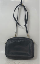 Load image into Gallery viewer, Michael Kors Womens Fulton Black Pebbled Leather Adjustable Strap Crossbody Bag
