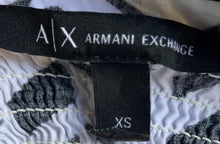Load image into Gallery viewer, Armani Exchange Womens White &amp; Black Printed 2 Piece Skirt Suit Set Size XS &amp; 0
