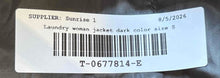 Load image into Gallery viewer, Laundry By Shelli Segal Womens Dark Black Color Long Sleeve Puffer Jacket Size S
