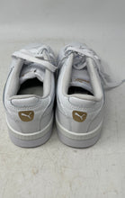 Load image into Gallery viewer, Puma Womens Court 403456-30 White Leather Lace-Up Low Top Sneakers Shoes Size 8
