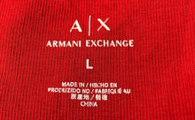 Load image into Gallery viewer, Armani Exchange Womens Red Sleeveless Scoop Neck Tank Top Size Large
