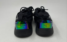 Load image into Gallery viewer, Puma Womens Muse X-2 Iridescent 372790-01 Black Lace-Up Sneaker Shoes Size 7
