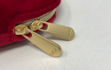 Load image into Gallery viewer, Dior Beauty Womens Red Zipper Small Travel Makeup Cosmetic Pouch
