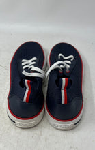 Load image into Gallery viewer, Tommy Hilfiger Womens Gessie Blue White Lace-Up Sneaker Shoes Size 9M
