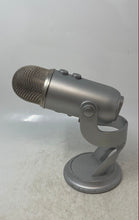 Load image into Gallery viewer, Blue Yeti Silver Color Podcast And Studio Recording USB Microphone Untested
