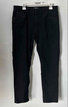 Load image into Gallery viewer, Kenneth Cole Mens Black Denim Dark Wash Stretch Straight Leg Jeans Size 33X32
