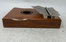 Load image into Gallery viewer, Newlam Brown 17-Key Mahogany Wood Kalimba Thumb Piano With Tuning Hammer
