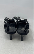 Load image into Gallery viewer, BCBGeneration Womens Deela GN264202 Black Kitten Heel Slingback Sandals Sz 7.5 M
