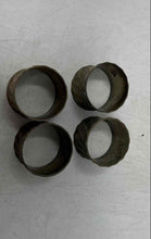 Load image into Gallery viewer, Set Of 4 Pieces Vintage Silver Plated Round Shape Patinated Napkin Rings
