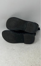 Load image into Gallery viewer, Zara Womens Black Round Toe Studded Side Zip Ankle Booties Size EU 35
