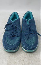 Load image into Gallery viewer, STQ Air Womens Blue Non-Slip Lightweight Lace-Up Low Top Running Shoes Size 8
