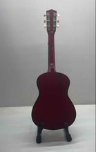 Load image into Gallery viewer, Lagrima Beige Red 6 String Right Handed Beginner Acoustic Guitar
