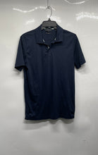 Load image into Gallery viewer, Ted Baker Mens Blue Short Sleeve Front Button Slim Fit Polo Shirt Size 2
