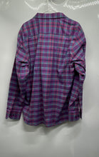 Load image into Gallery viewer, Tommy Bahama Mens Purple Plaid Print Long Sleeve Button-Up Shirt Size L/G

