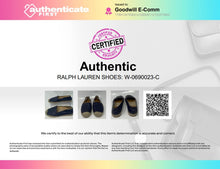 Load image into Gallery viewer, Authentic Lauren Ralph Lauren Womens Cameryn Lg 2 Blue Espadrilles Flats Size 7
