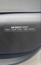 Load image into Gallery viewer, HP Envy 4520 Black Wireless All-In-One Printer Scan Copy Web Photo Not Tested
