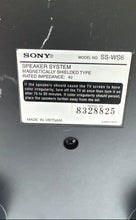 Load image into Gallery viewer, Sony SS WS6 Silver Magnetically Shielded Subwoofer Speaker System Not Tested
