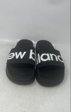 Load image into Gallery viewer, New Balance Mens 200 Black White Open Toe Slip-On Slide Sandals Size 9
