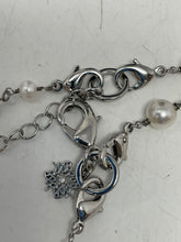 Load image into Gallery viewer, Women's Elegant Double-Strand Faux Pearl Crystal Bead Necklace
