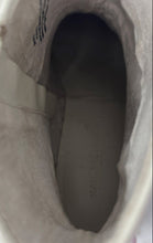Load image into Gallery viewer, Karl Lagerfeld Womens Pixie White Leather Round Toe Motorcycle Boots Size 8 M
