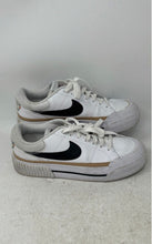 Load image into Gallery viewer, Nike Womens Court Legacy Lift DM7590-100 White Black Brown Sneakers Shoes Size 7
