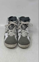 Load image into Gallery viewer, Nike Boys Air Jordan 6 Retro Gray White Lace-Up Sneaker Shoes Size 1Y
