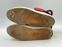 Load image into Gallery viewer, Authentic Buscemi Mens Red Black White Leather Lace-Up Sneaker Shoes EUR 42
