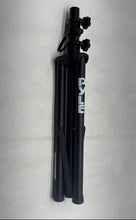 Load image into Gallery viewer, Pyle Black Aluminum Adjustable Leg Portable Speaker Or Camera Stand Tripod
