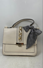 Load image into Gallery viewer, Aldo Womens AnnieBrook White Leather Top Handle Designer Satchel Handbag
