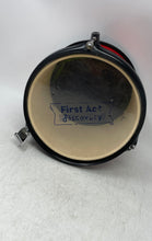 Load image into Gallery viewer, First Act Discovery Black And Red Flame Graphic Kids Tom Drum With Hanging Strap
