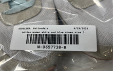 Load image into Gallery viewer, Adidas Womens Run 70s GX1724 White Blue Low Top Lace-Up Sneaker Shoes Size 7
