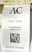 Load image into Gallery viewer, Arturo Calle Mens Beige Slash Pockets Flat Front Straight Leg Chino Pants Sz 36
