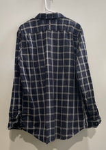 Load image into Gallery viewer, Banana Republic Mens Multicolor Plaid Cotton Pockets Collared Button-Up Shirt L
