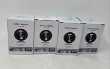 Load image into Gallery viewer, Black FHD USB Compatible For Windows 10/8/7 XP Mac OS X 4 Pcs Webcam Not Tested
