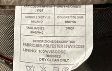 Load image into Gallery viewer, Vitali Mens Brown Long Sleeve Single Breasted Three-Button Blazer Size R46/W40

