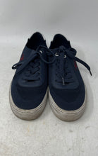 Load image into Gallery viewer, Tommy Hilfiger Womens Laxmi Navy Blue Leather Lace-Up Sneaker Shoes Size 6.5M
