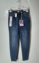 Load image into Gallery viewer, Wax Jean Collection Womens Blue Denim High Waisted Skinny Jeans Size 3/26 W/ Tag
