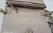 Load image into Gallery viewer, Michael Kors Womens Jet Set Pink Pebbled Leather Adjustable Strap Crossbody Bag
