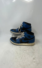Load image into Gallery viewer, Nike Unisex Kids Air Jordan 1 High 575441 Blue Black White Basketball Shoes 6.5Y
