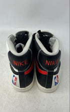 Load image into Gallery viewer, Nike X NBA 75 Mens Blazer Mid '77 EMB Black Red White Sneaker Shoes Size 9.5
